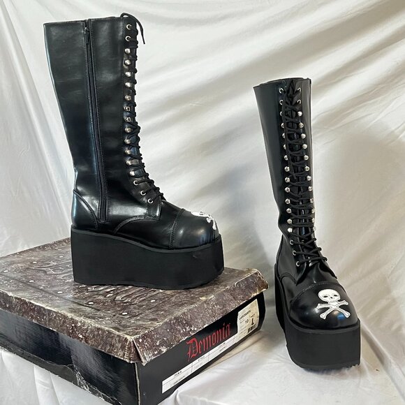 Brand New Demonia Dare 209 Men's Boots - Picture 1 of 3
